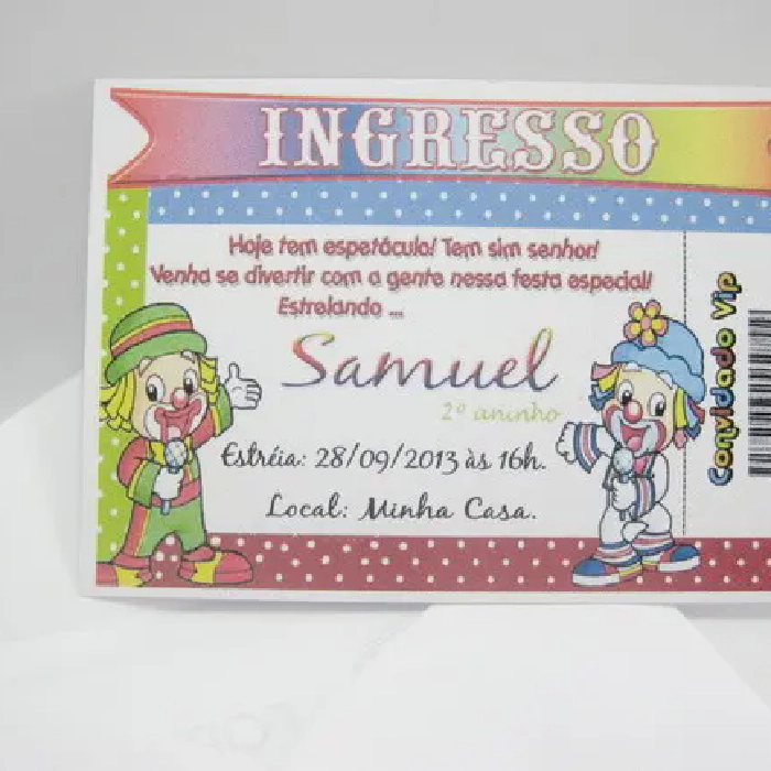 Image for post Arte Digital - Convite Individual Infantil