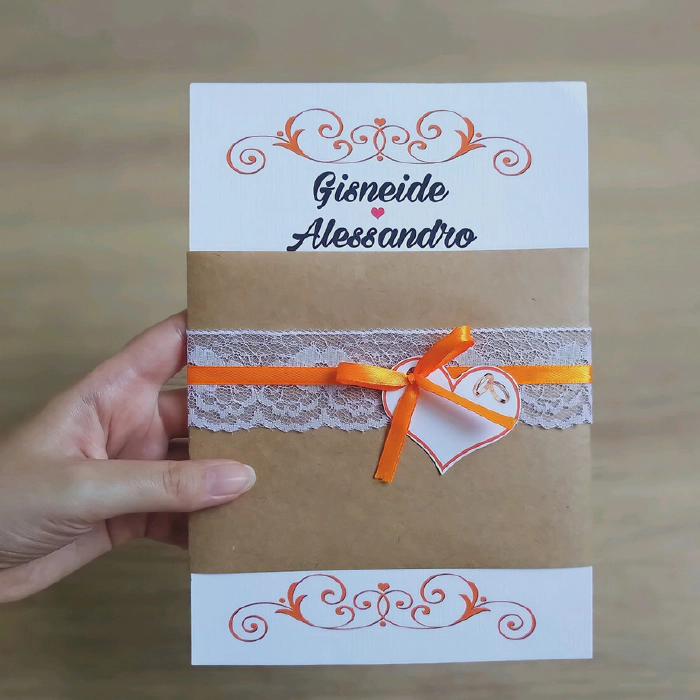 Image for post Convite de Casamento Rústico