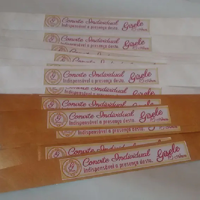 Image for post Convite Individual tipo Pulseira
