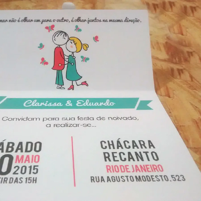 Image for post PROMOÇÃO - Convite de Noivado Divertido