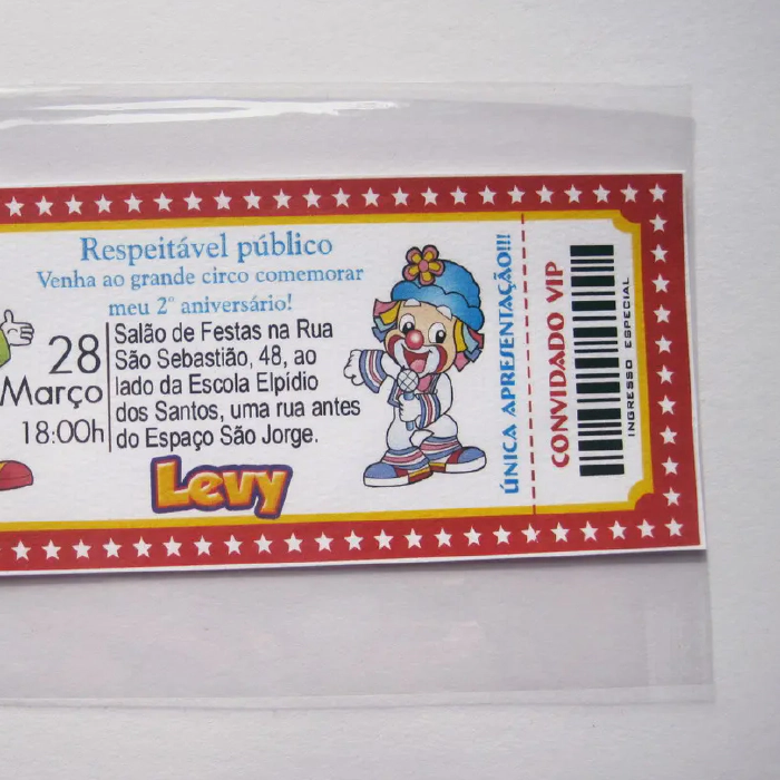 Image for post SUPER-PROMOÇÃO - Convite Ingresso